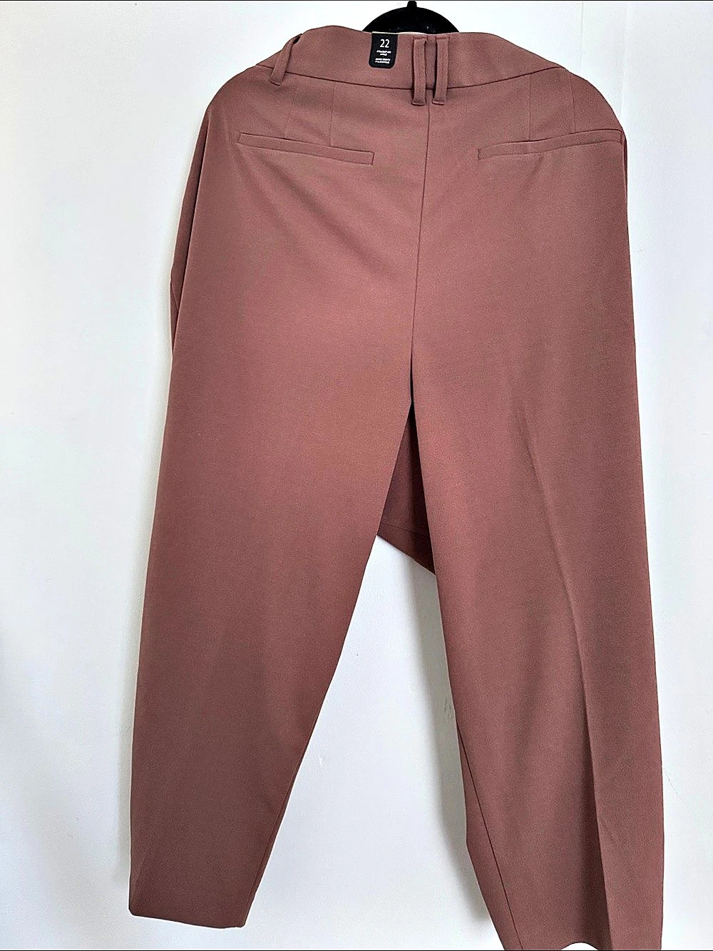 NWT Signature by Levi Strauss Straight Leg Pants Brown - Size 22 - Picture 2 of 5